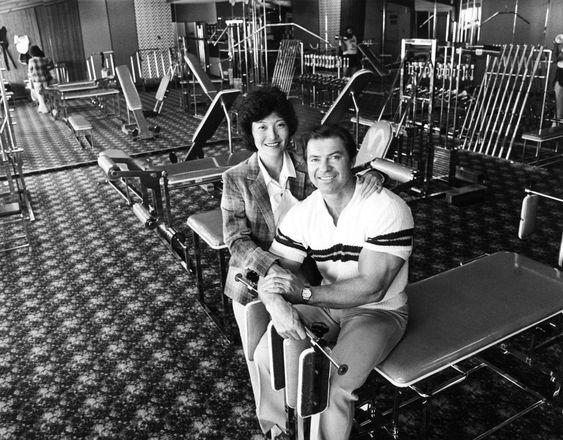 Scott y su mujer Rachel en Abril de 1980.